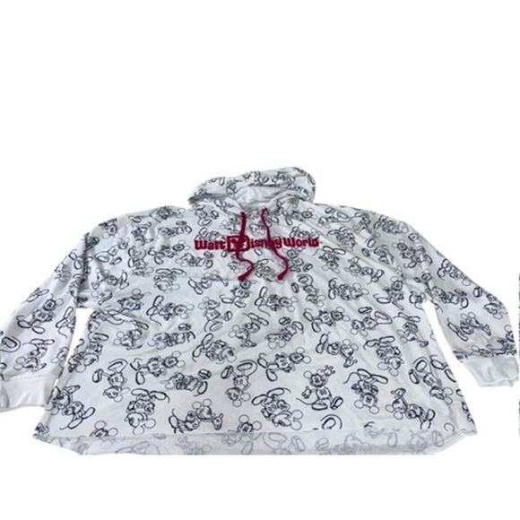 "Disney" Walt Disney World Hoodie Pullover Mickey Mouse SZ 2XL Cartoonist Soft - Picture 1 of 7